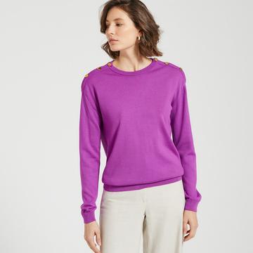 Pull col rond en fine maille