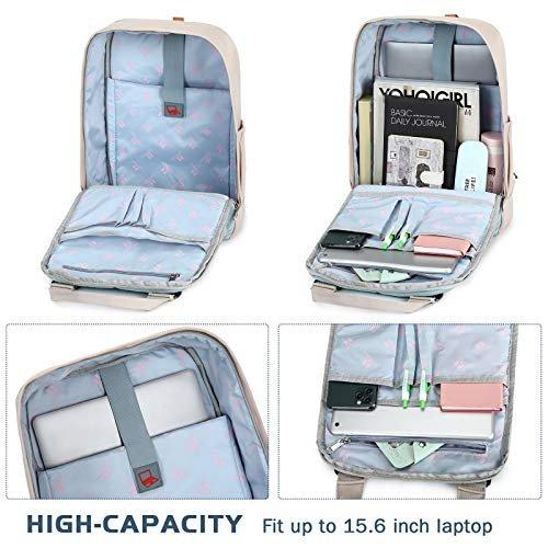 Only-bags.store Zaino Daypack Scomparto Laptop Tasca Antifurto Borsa Impermeabile  