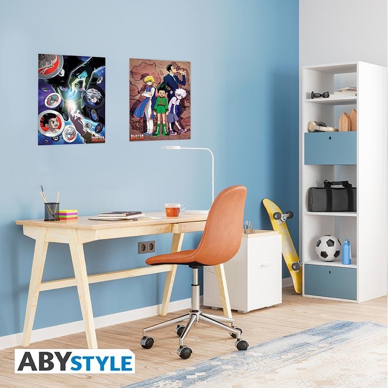 Abystyle  Poster - Pack de 2 - Hunter X Hunter - Groupe 