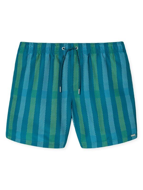 Schiesser Badeshort mit Blättermuster  