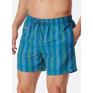 Schiesser Badeshort mit Blättermuster  