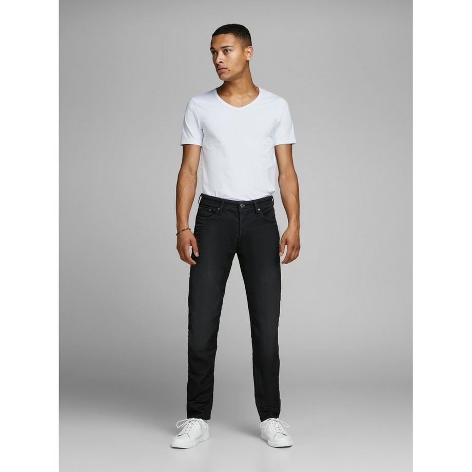 JACK & JONES T-Shirt Scollo a V Maniche Corte Vestibilità Regolare  