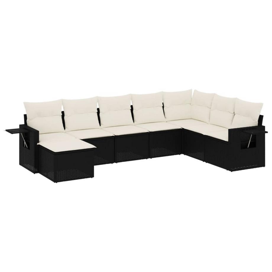 set divano da giardino Polirattan