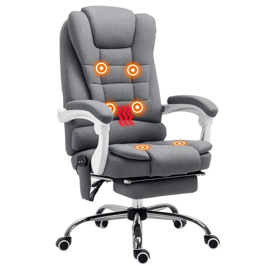 Vinsetto  Bürostuhl mit Massagefunktion 