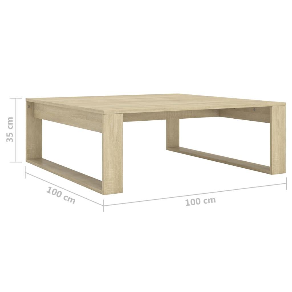 VidaXL Table basse bois d'ingénierie  