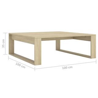 VidaXL Table basse bois d'ingénierie  