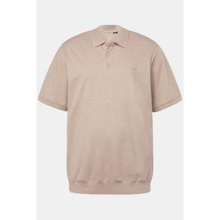 JP1880  Maglia polo basic in piqué con taglio speciale per l'addome, taglie disponibili dalla XXL alla 10XL 