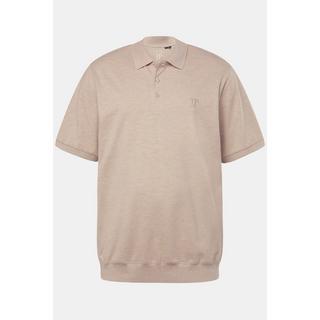 JP1880  Maglia polo basic in piqué con taglio speciale per l'addome, taglie disponibili dalla XXL alla 10XL 