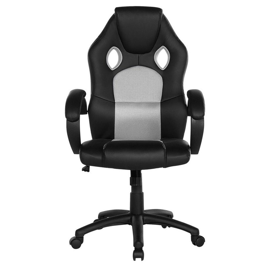 Beliani Sedia da ufficio en Pelle sintetica Retrò FIGHTER  