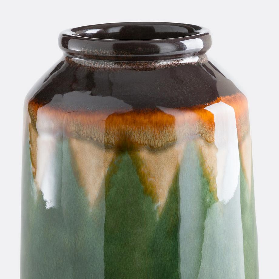 La Redoute Intérieurs Grüne Vase aus Keramik  
