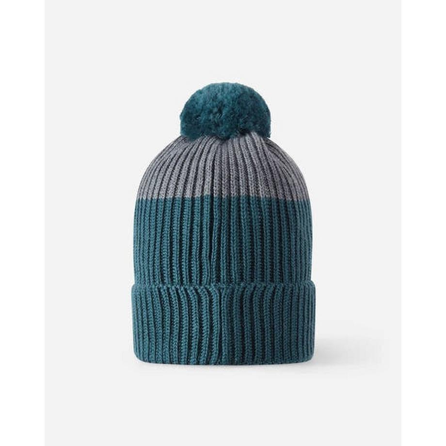 Reima  Bonnet en laine pour enfant Pilke bleu sarcelle foncé 