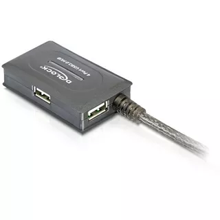 DeLock  82748 Schnittstellen-Hub 480 Mbit/s Schwarz 