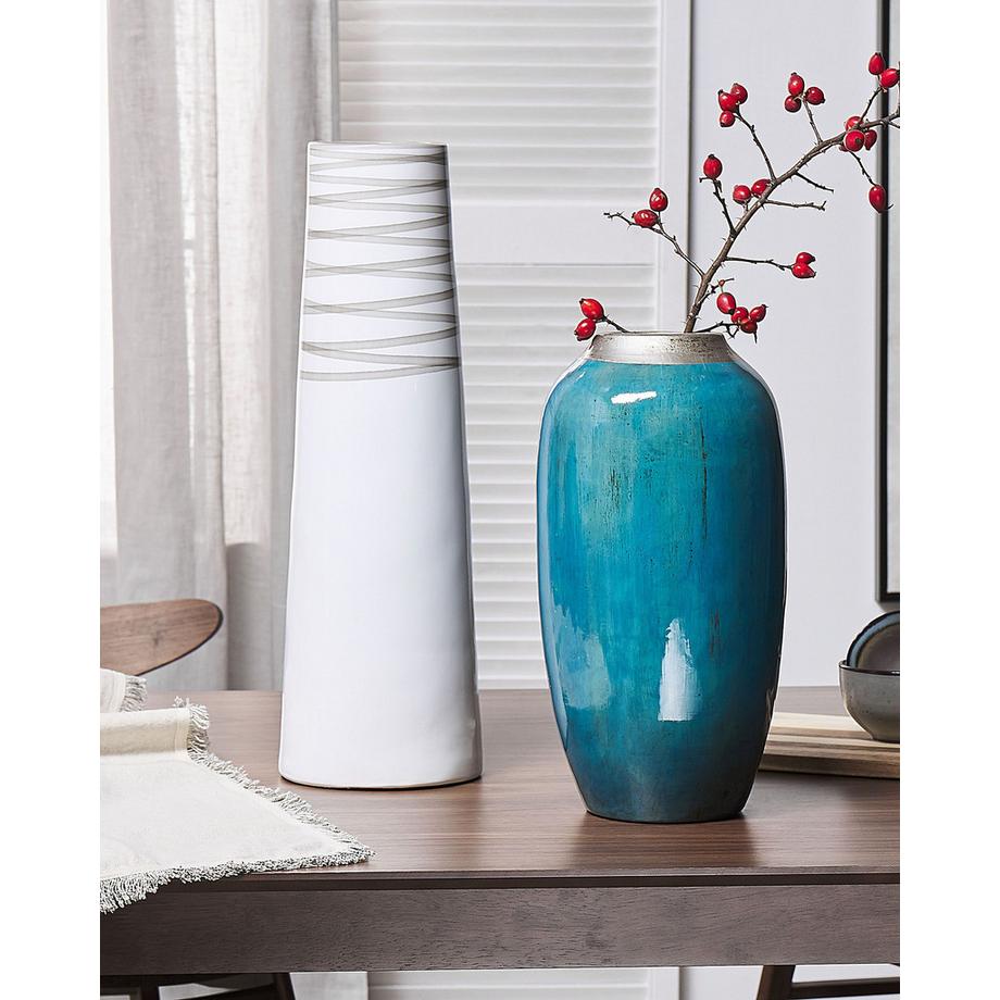 Beliani Vase décoratif en Terre cuite Moderne TARRAGONA  