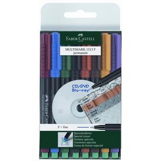 Faber-Castell FABER-CASTELL OHP MULTIMARK perm. F 151309 8er Etui  