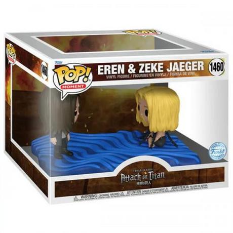 Funko  Funko POP! Attack on Titan: Eren & Zeke (1460) EXM MMNT 