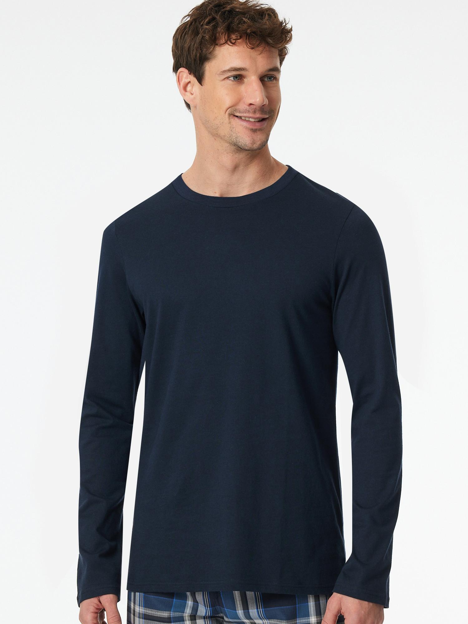 Schiesser Mix + Relax Langarm Pyjamaoberteil  