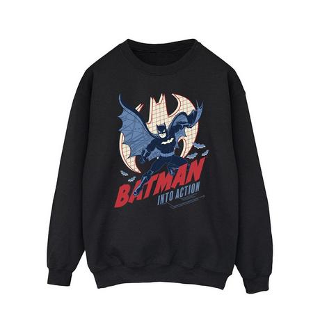 DC COMICS Into Action Batman Sweatshirt  