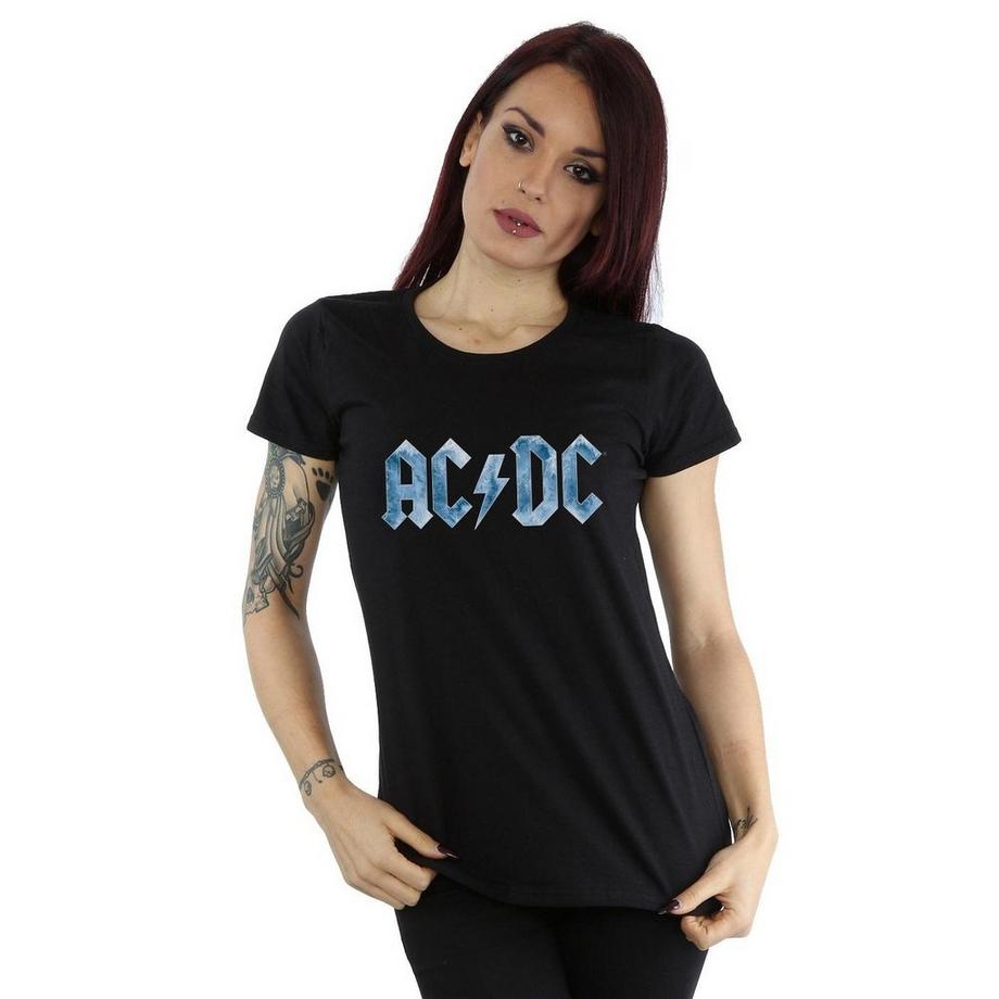 AC/DC ACDC Logo Print T-Shirt  