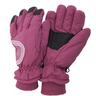 Floso  THINSULATE extra warm Thermal Padded WinterSki Handschuhe mit Palm Grip (3M 40g) Dunkelrosa