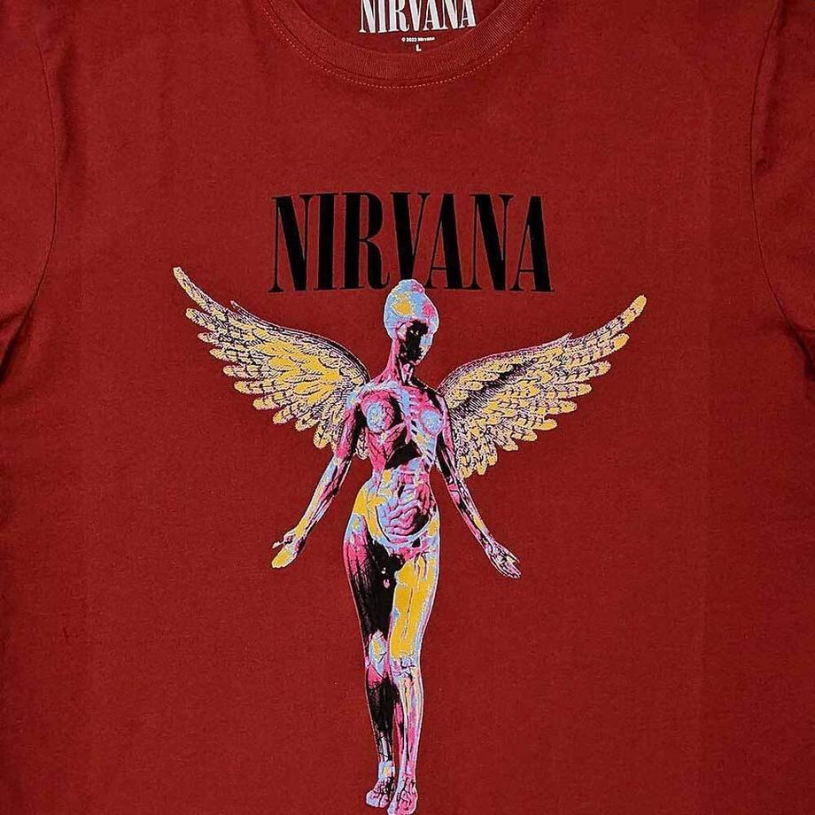 Nirvana In Utero Album Design T-Shirt  