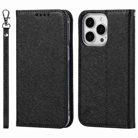 Cover-Discount  iPhone 14 Pro - Silk Texture Flip Case 