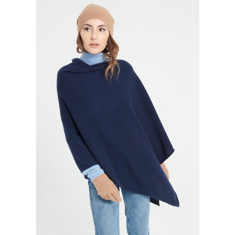 Studio Cashmere8 LILLY 9 Poncho V-Ausschnitt  