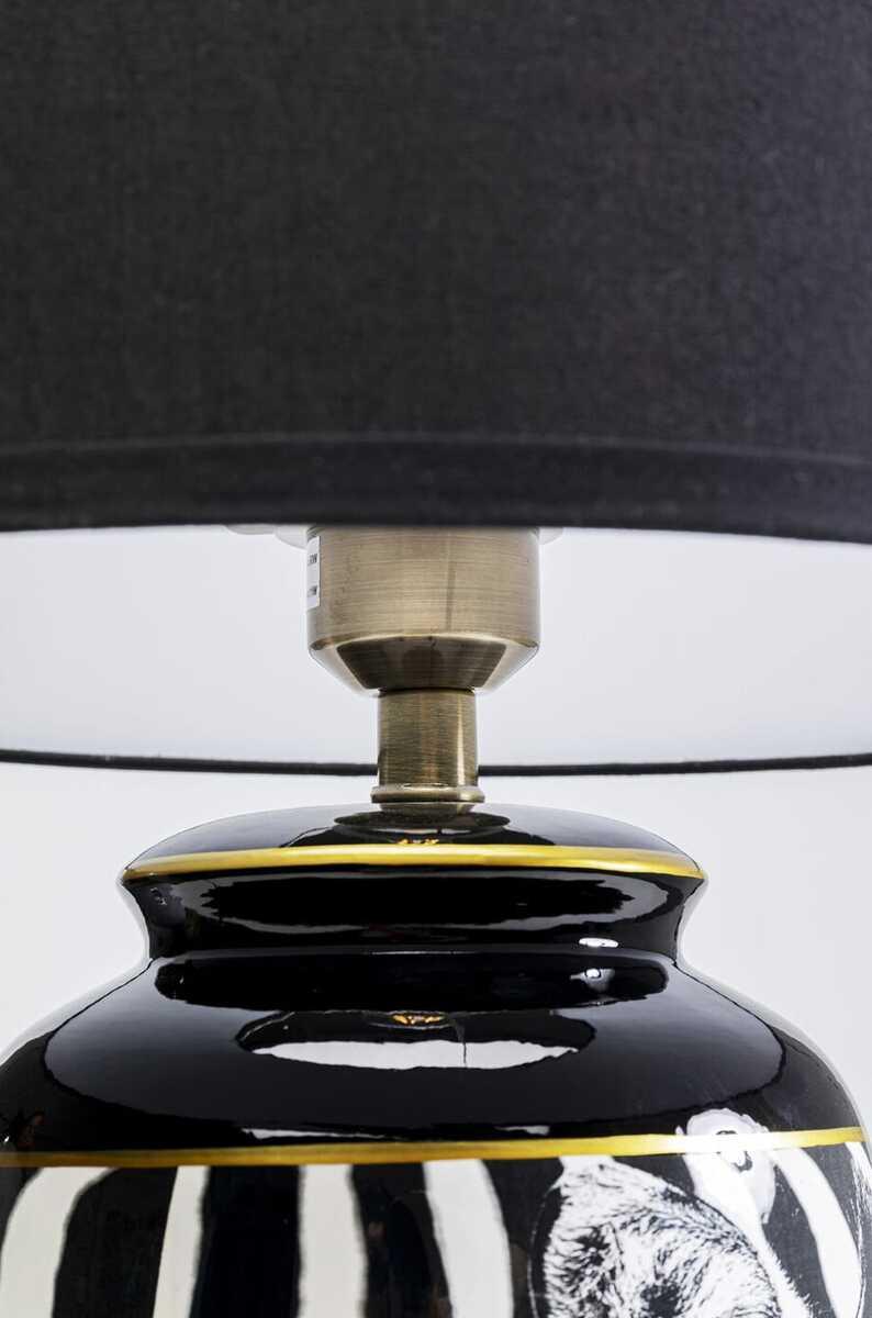 KARE Design Lampe de table Zebra Face 71  