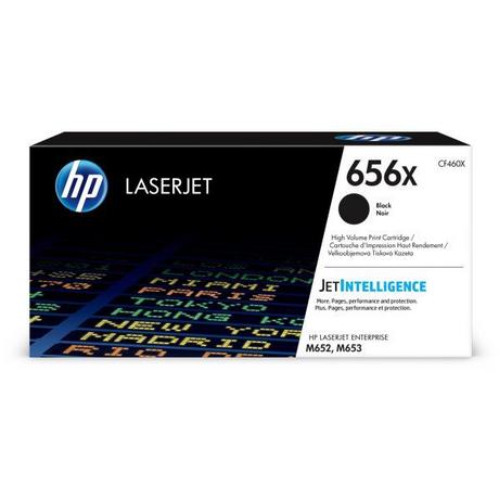 Hewlett-Packard  HP Toner-Modul 656X schwarz CF460X CLJ Enterprise M652 27'000 S. 