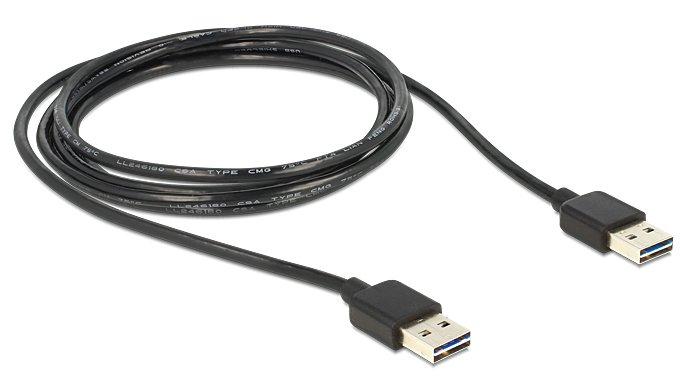 DeLock  5m USB 2.0 A cavo USB USB A Nero 