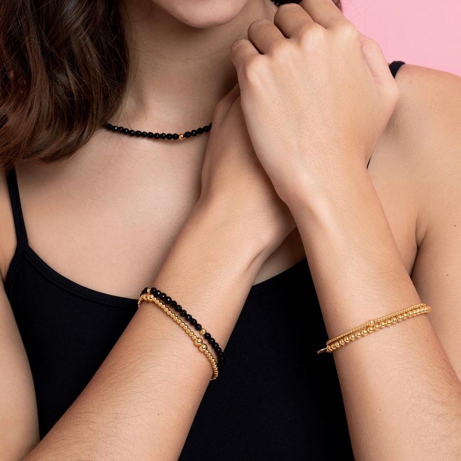 Balibay  Cataleya armbänder vereint als Bundle mit Onyx 