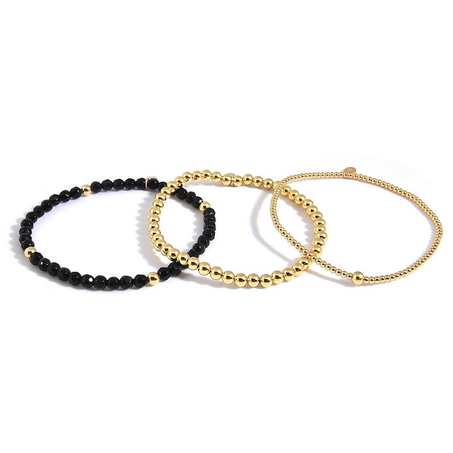 Balibay  Cataleya armbänder vereint als Bundle mit Onyx 