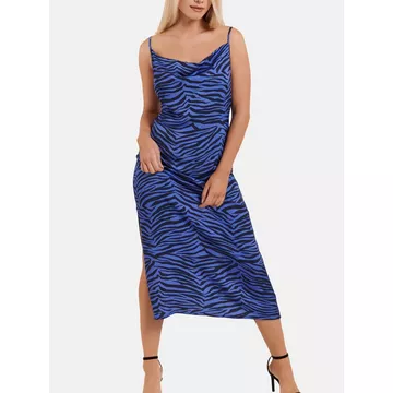 Robe estivale mi-longue fines bretelles Lima