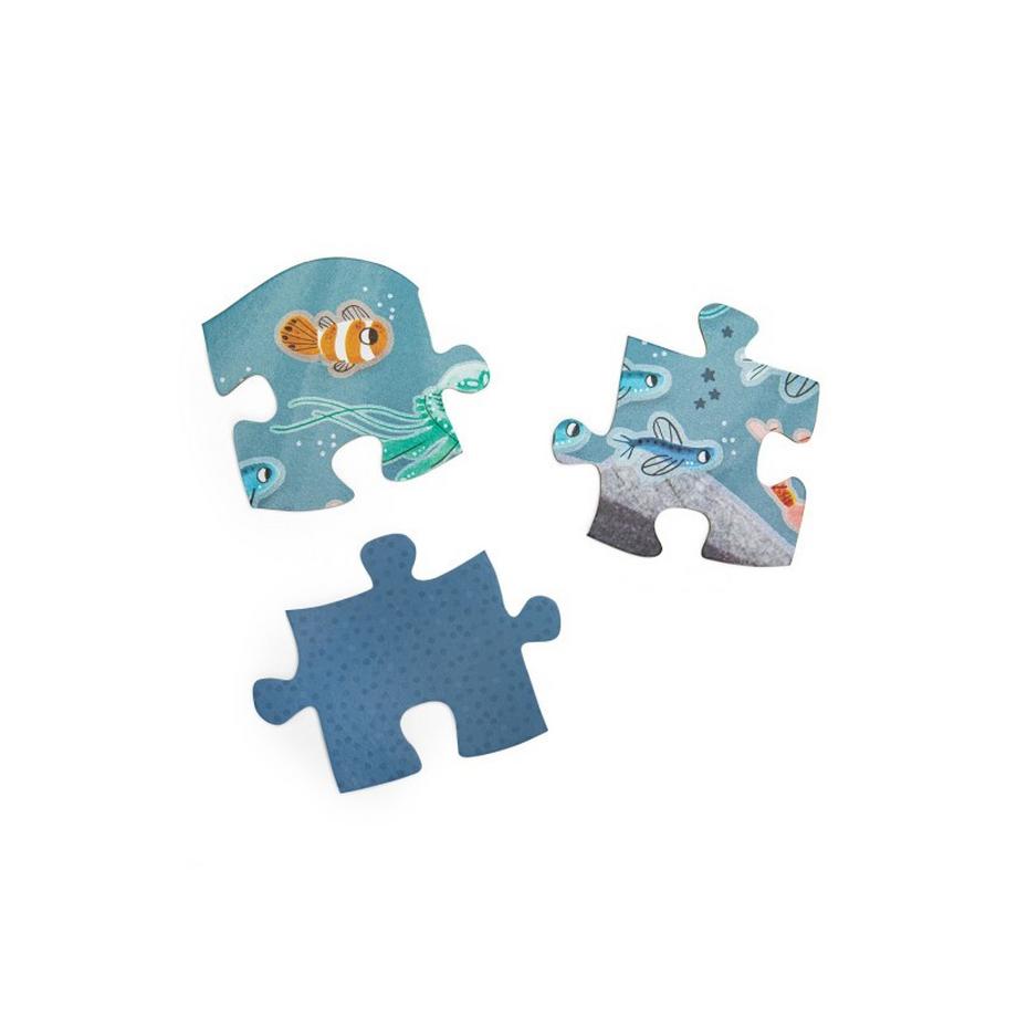 Moulin Roty  Puzzle géant baleine (36 pièces), Les Aventures de Paulie, Moulin Roty 