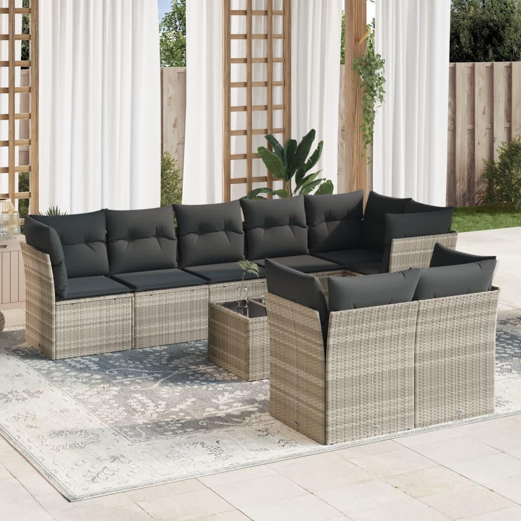 VidaXL Garten sofagarnitur poly-rattan  