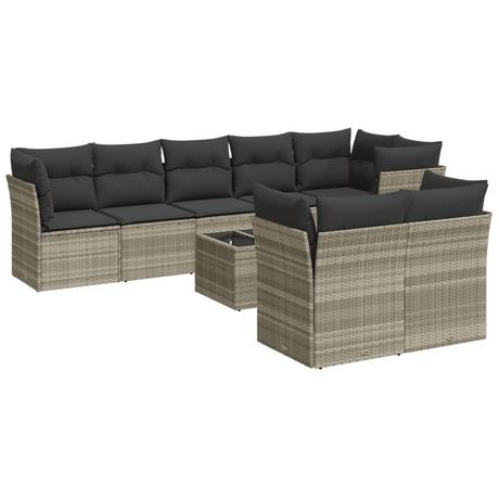 VidaXL Garten sofagarnitur poly-rattan  