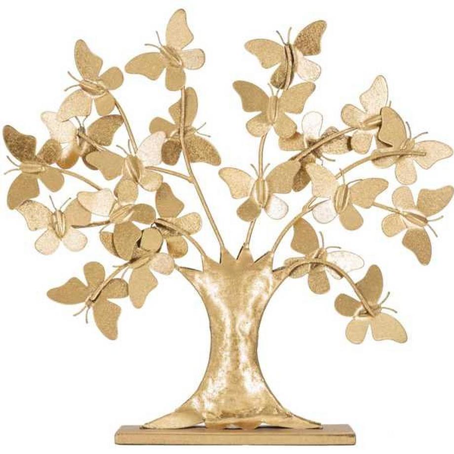 Skulptur Baum Glam mit Schmetterling