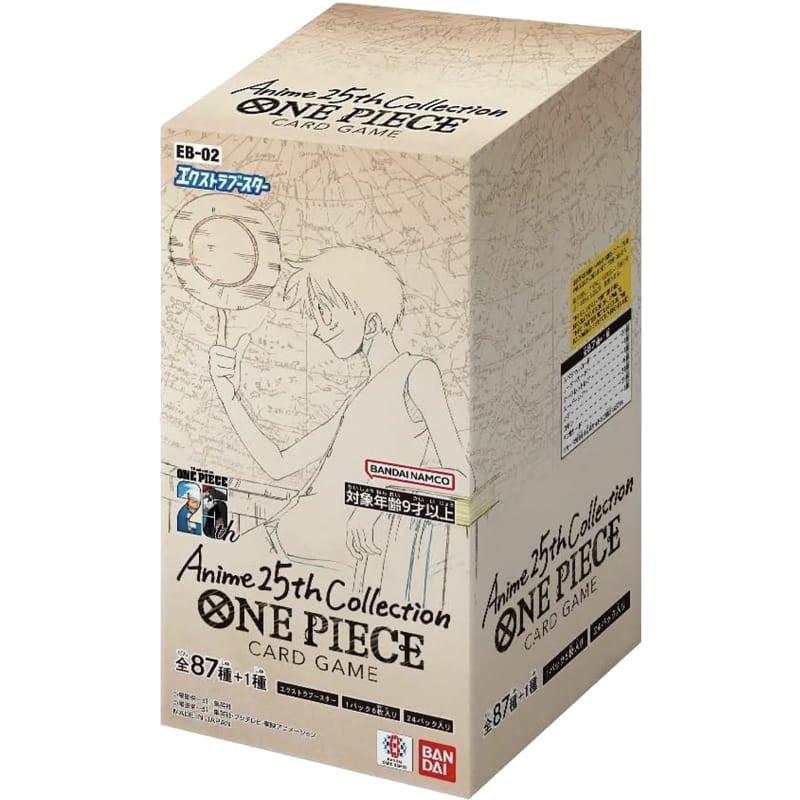 Bandai  Memorial Anime 25th Collection - Extra Booster Box EB-02 - One Piece Card Game - JP 