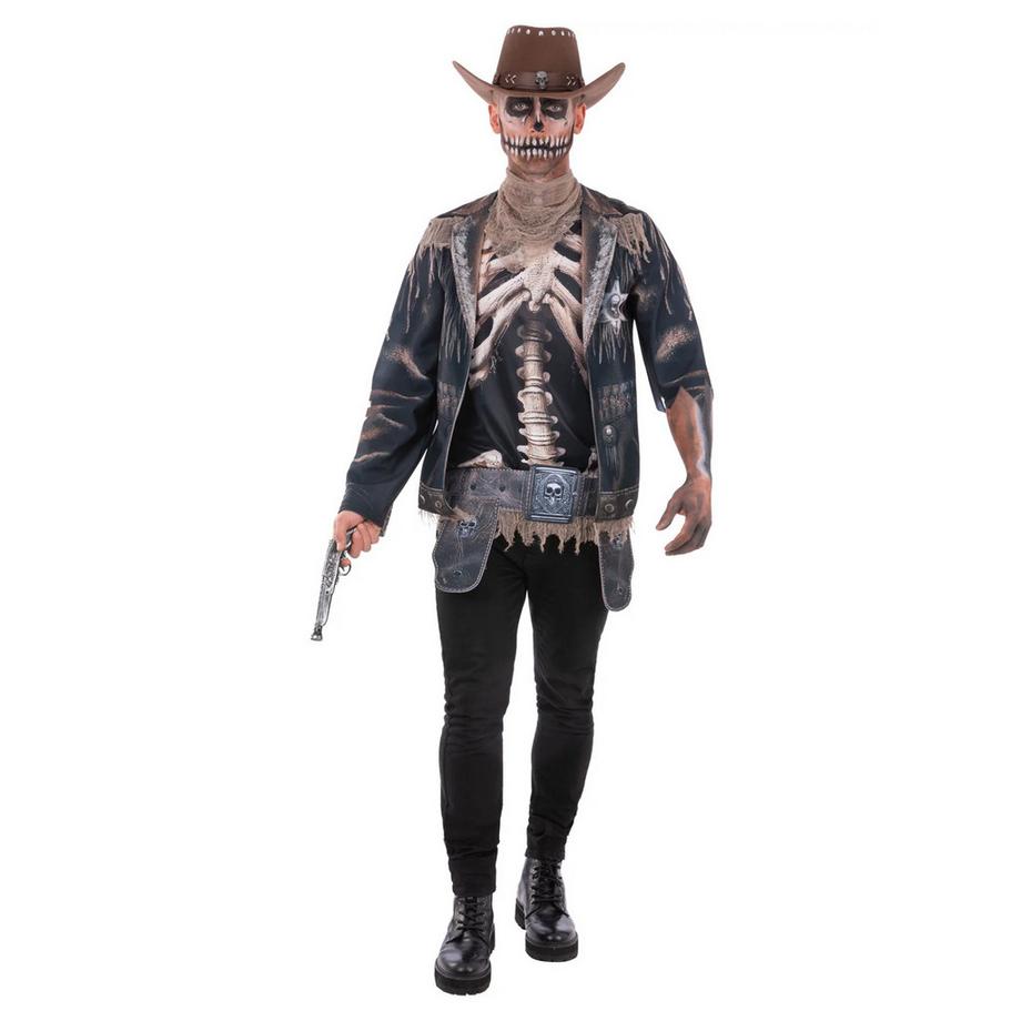 Costume Motiftyle Squelette Cowboy