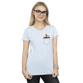LOONEY TUNES Daffy Duck Pocket T-Shirt  