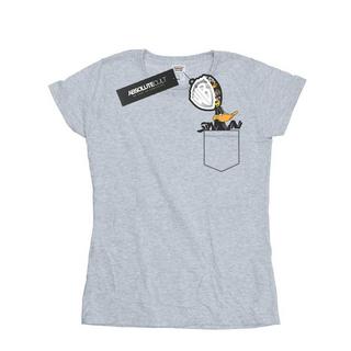 LOONEY TUNES Daffy Duck Pocket T-Shirt  