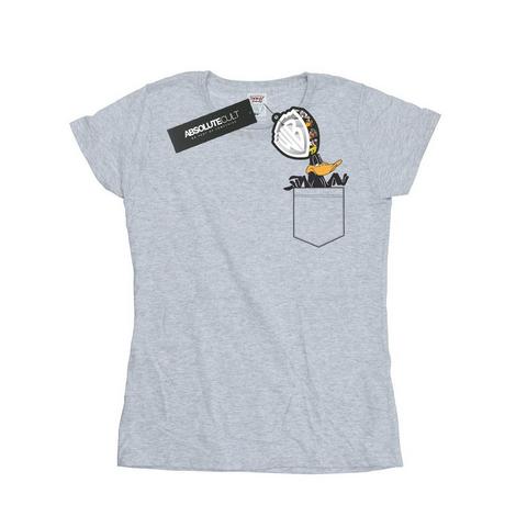 LOONEY TUNES Daffy Duck Pocket T-Shirt  