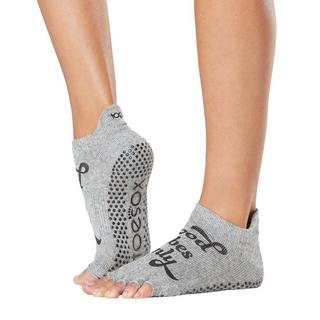 Toesox  HalbzehenSocken, Mit SilikonNoppen 