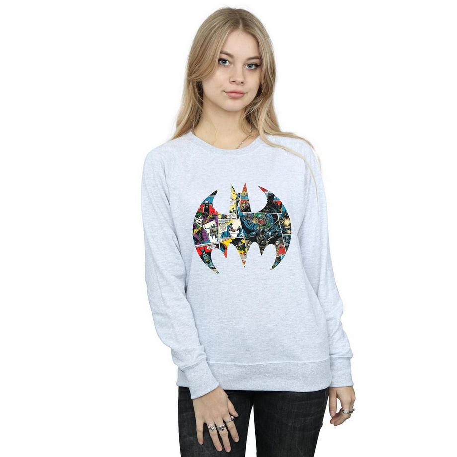 DC COMICS Felpa Logo Batman Comic  