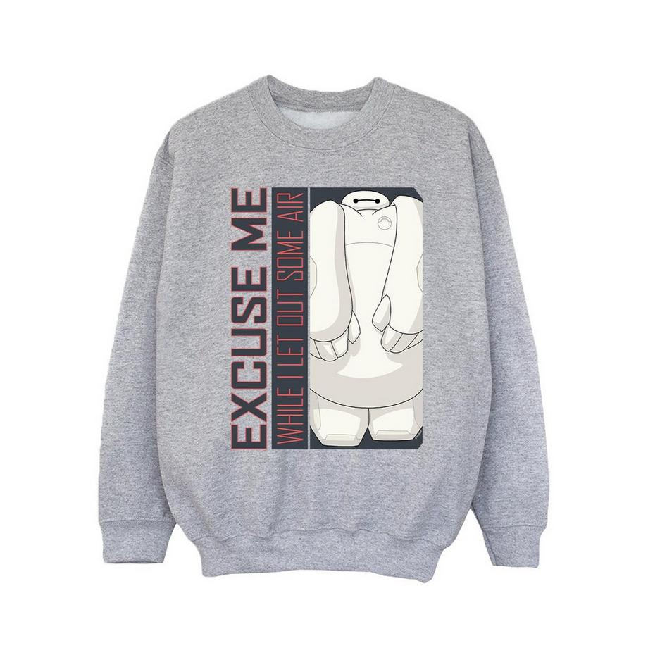Disney  Big Hero 6 Excuse Me Some Air Sweatshirt 