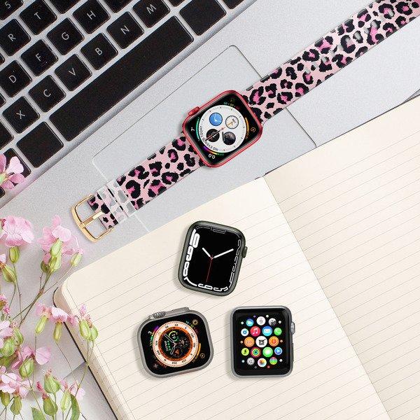 Avizar  Bracelet Apple Watch 38 - 41mm Léopard 