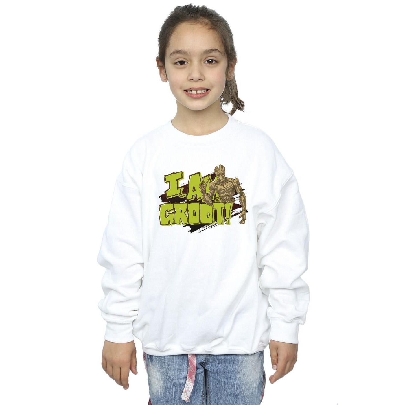 Guardians Of The Galaxy  I Am Groot Sweatshirt 