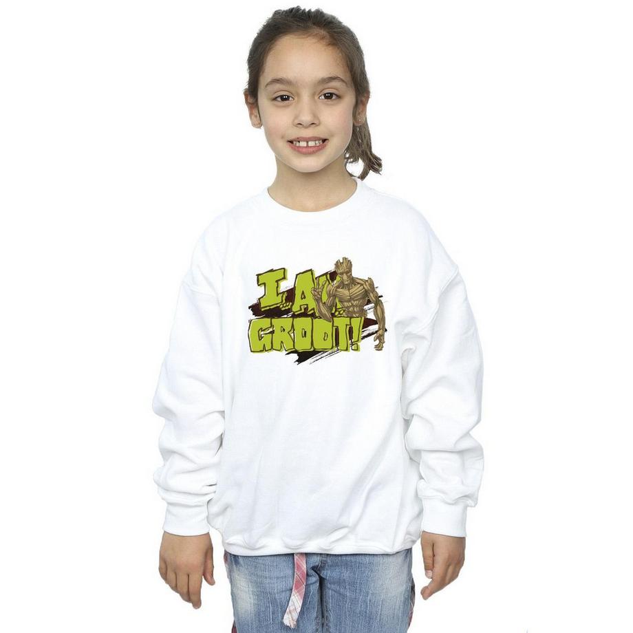 Guardians Of The Galaxy  I Am Groot Sweatshirt 