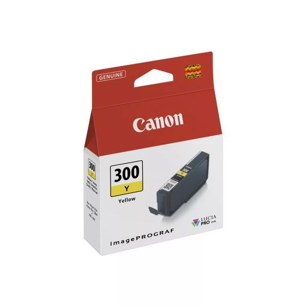 Canon – Tintenpatrone gelb PFI-300Y iPF PRO-300 14.4ml, One Size