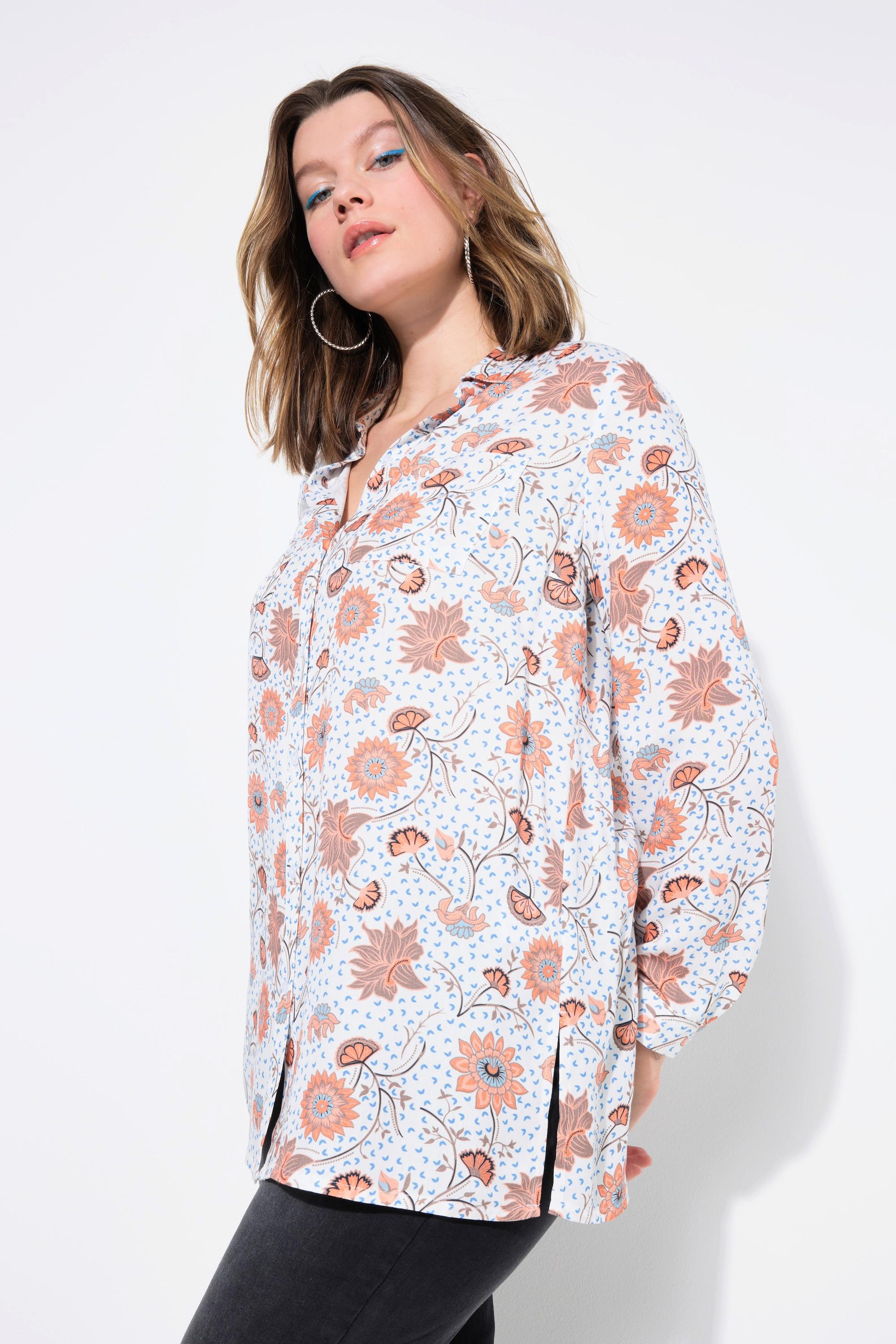 Studio Untold Camicia Taglio Squadrato Stampa Floreale  