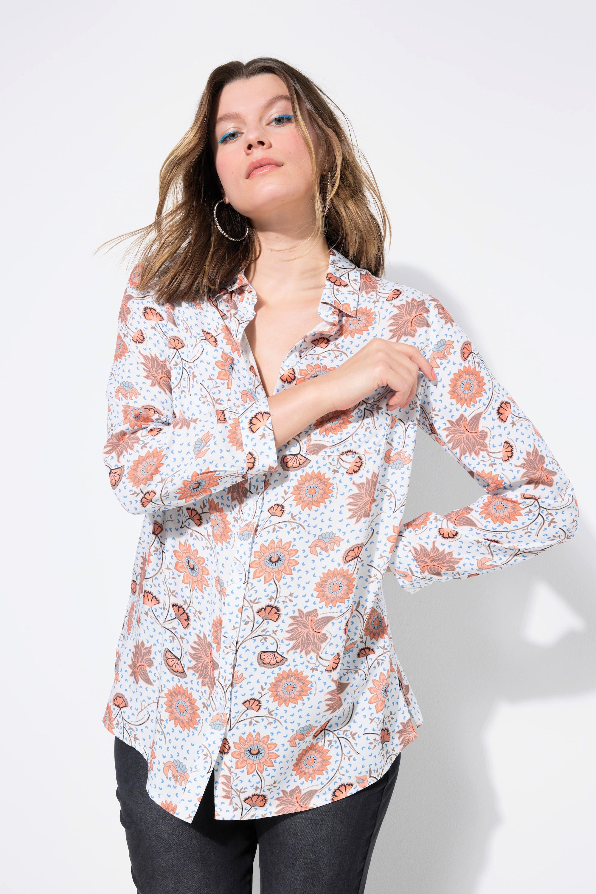 Studio Untold Camicia Taglio Squadrato Stampa Floreale  